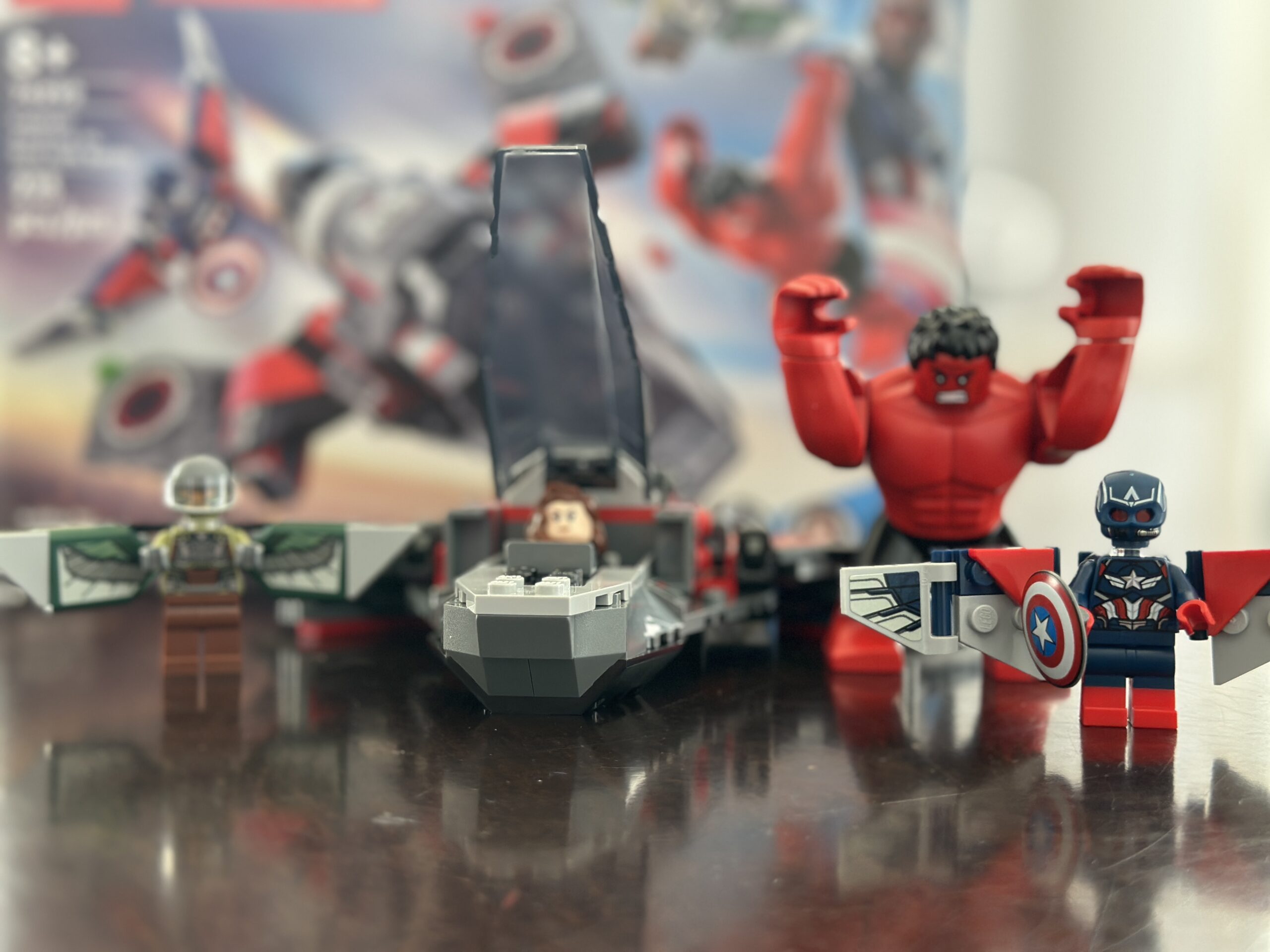 LEGO Captain America vs. Red Hulk Battle #76292 Review